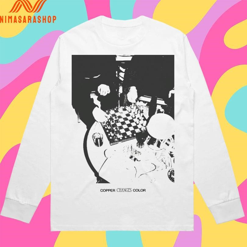 Copper Changes Color Chess Shirts