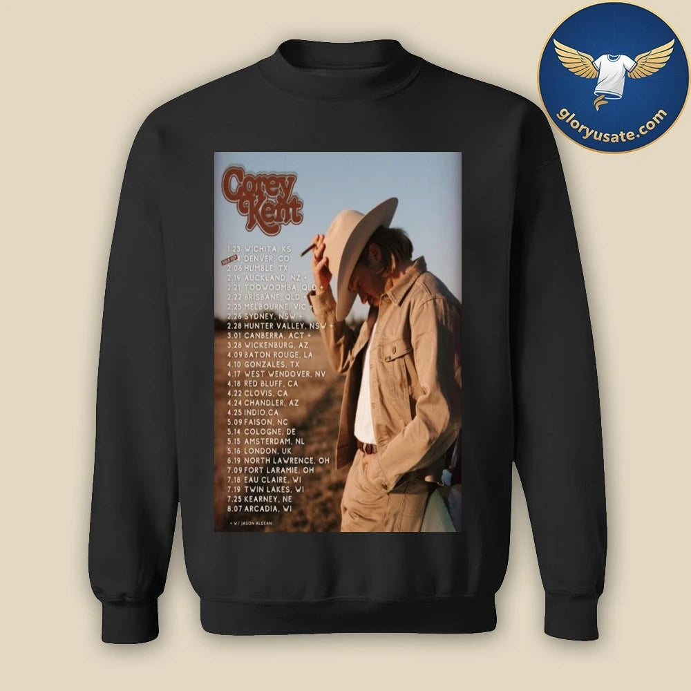 Corey Kent Tour 2026 Poster Dates Shirt