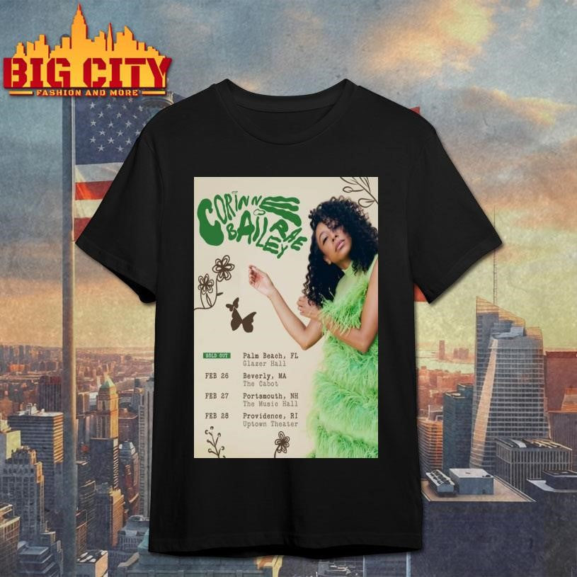 Corinne Bailey Rae February Shows 2026 Poster Shirt