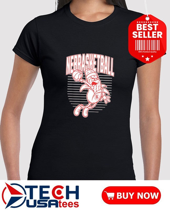 Corn Basketball Nerbraska Conhuskers shirt