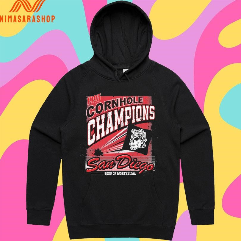 Cornhole Champions San Diego Sons Of Montezuma 1995 Shirts
