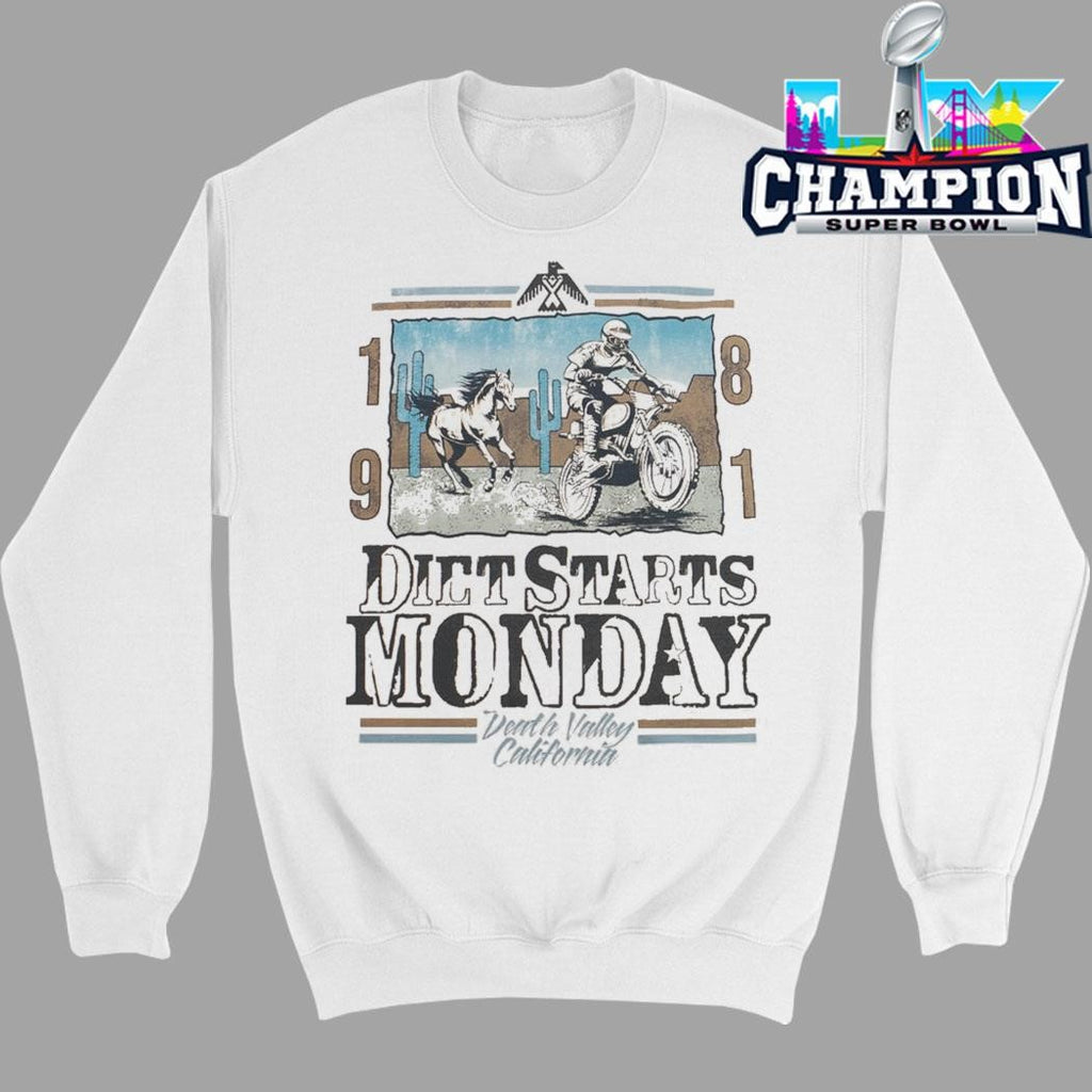 Corporate Gotem Diet Starts Monday 81 Racing Shirt