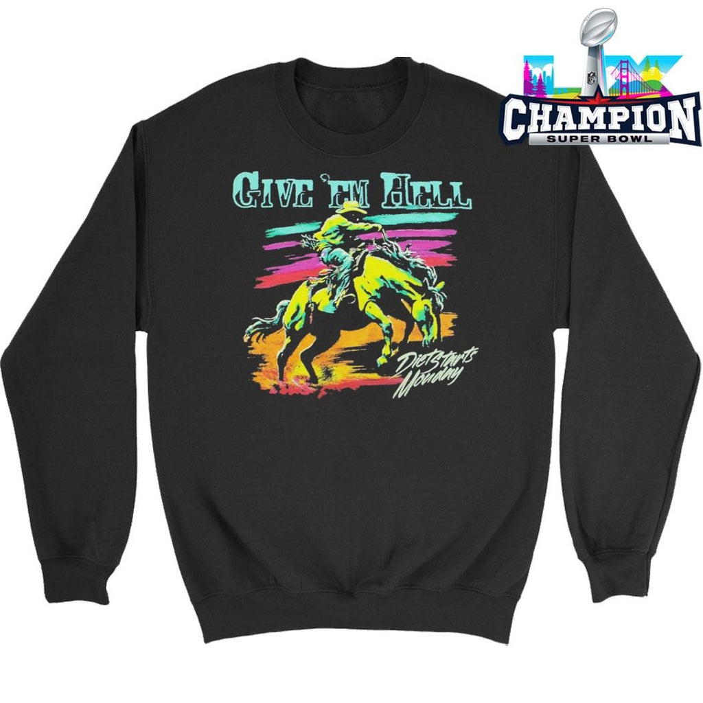 Corporate Gotem Diet Starts Monday Give Em Hell Shirt