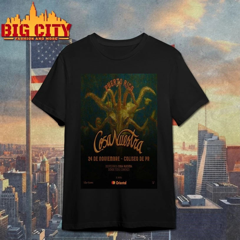 Cosa Nuestra Nov 24 2025 Coliseo De PR Poster shirt