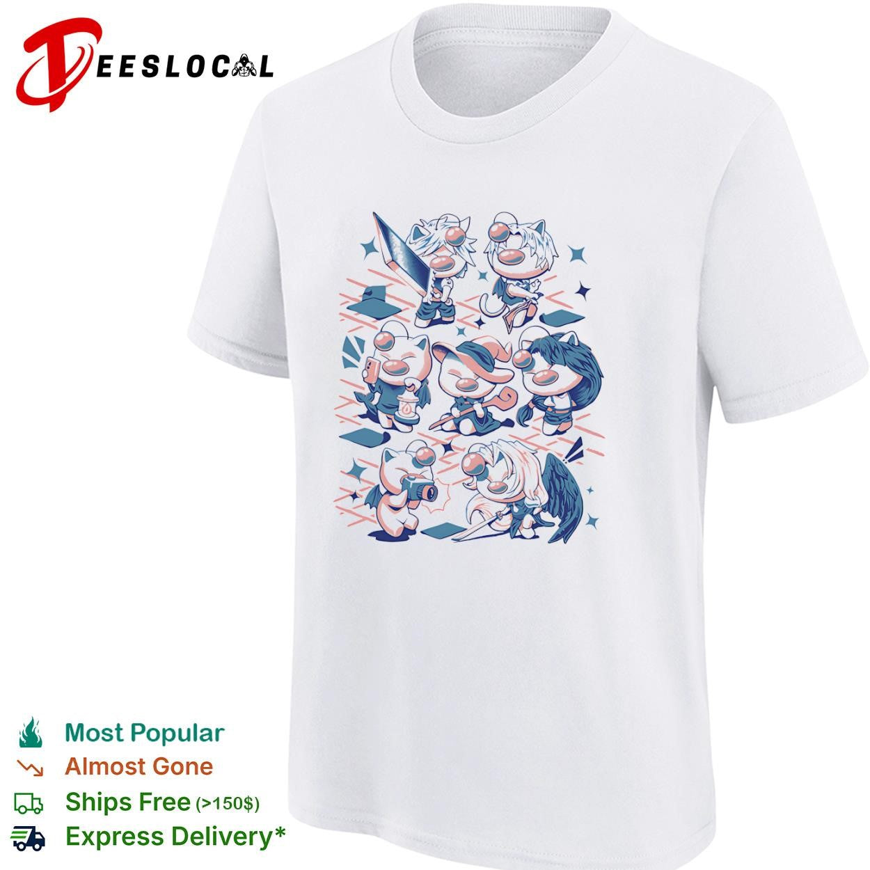 Cosplay Moogles Fantasy Cosplay Con shirt