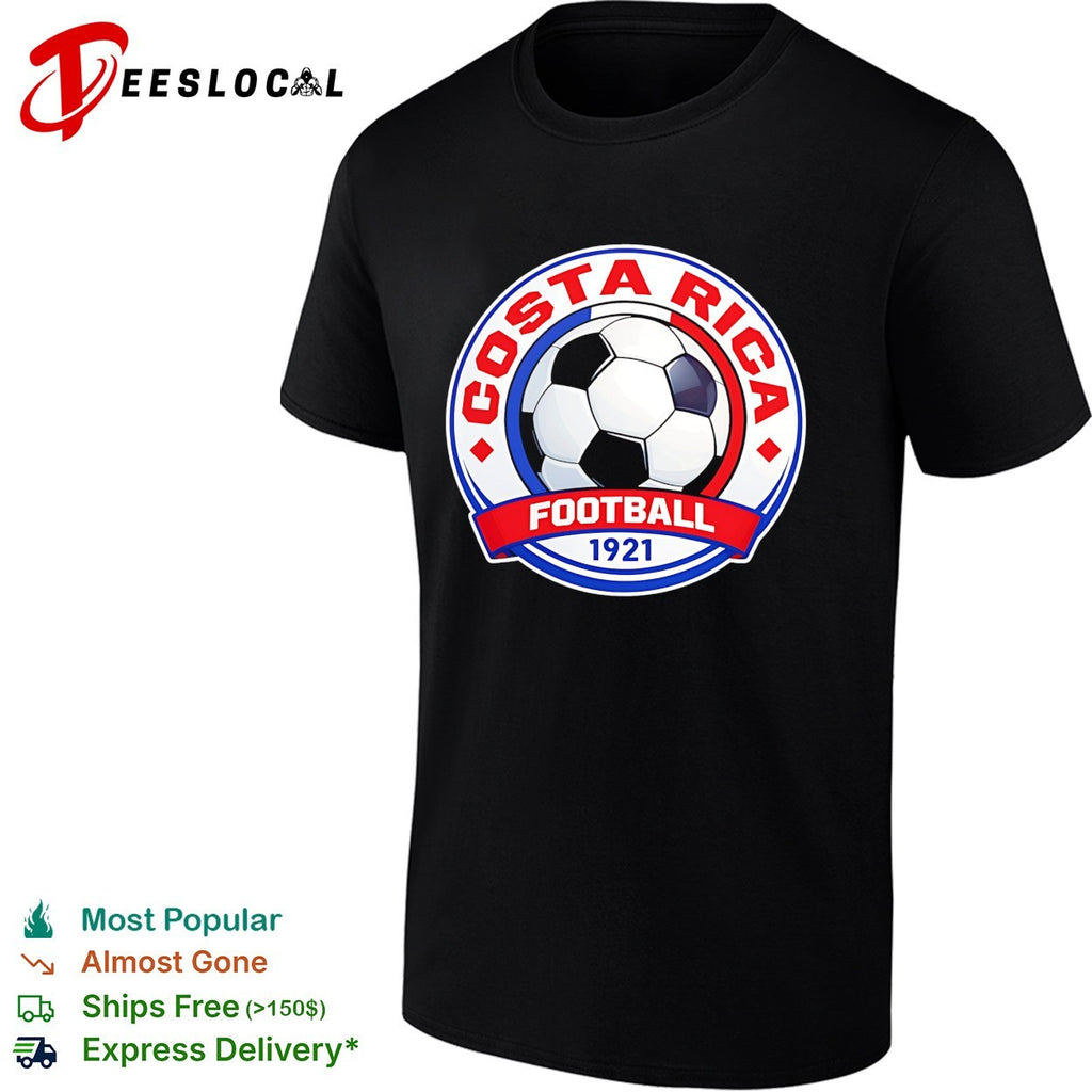 Costa Rica football soccer emblem 1921 shirt