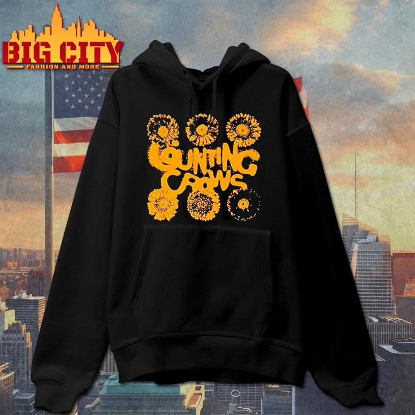 Official Counting Crows Band 90’s Flower Shirt