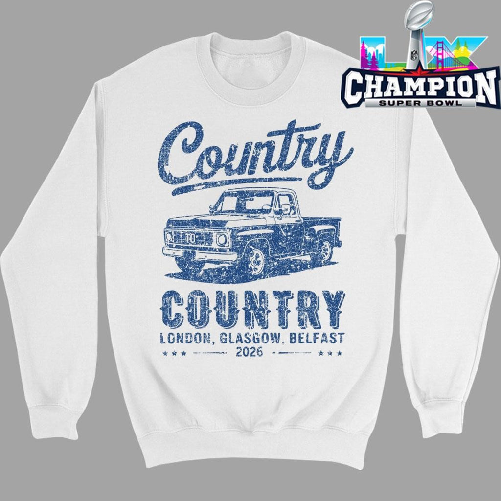 Country To Country London Glasgow Belfast Shirt