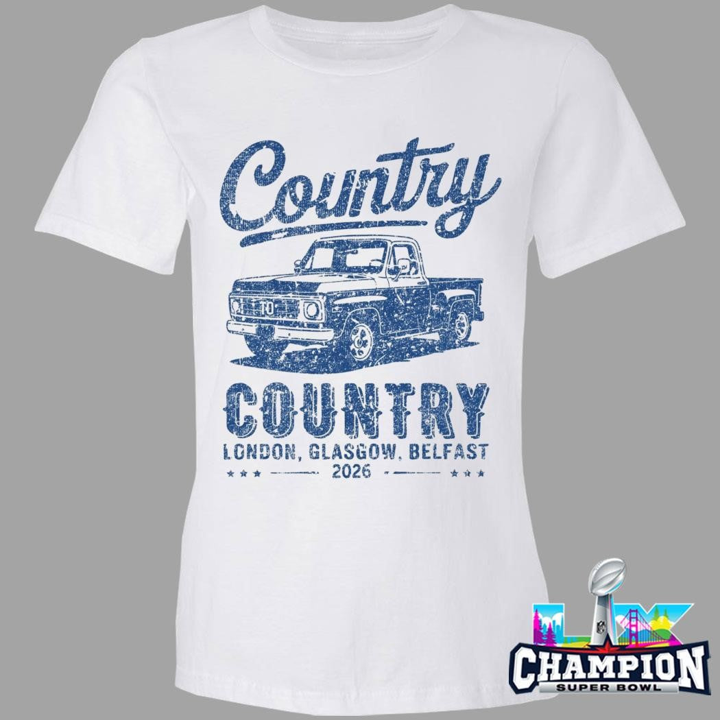 Country To Country London Glasgow Belfast Shirt