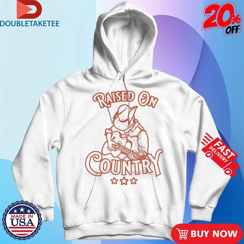 Country To Country Raised On Country Guitar T-shirts