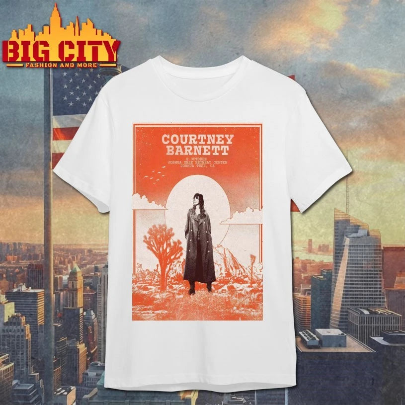 Courtney Barnett Oct 02 2025 Joshua Tree CA Tour Poster shirt