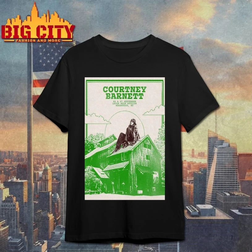 Courtney Barnett Tour Woodstock, NY 26 + 27 Sep 2025 Poster shirts