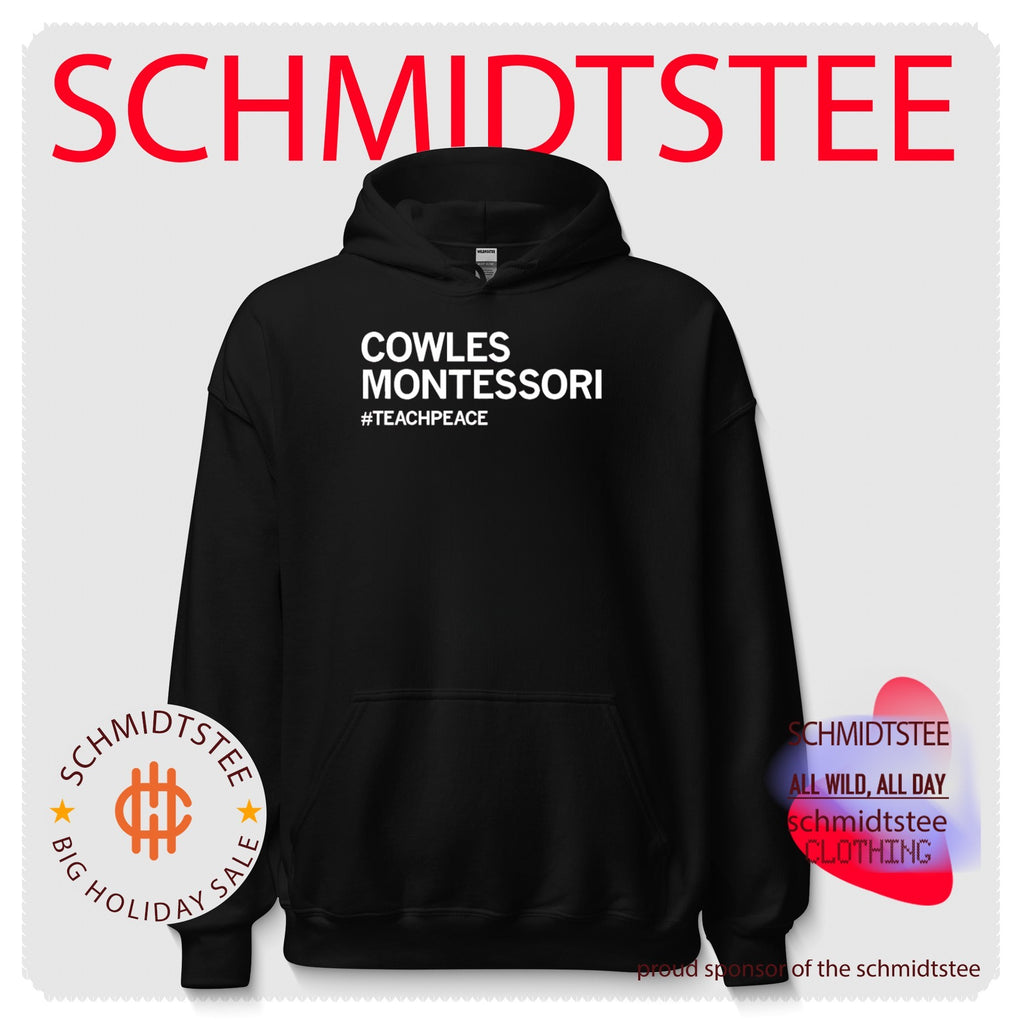 Cowles Montessori TeachPeace Teach Peace shirt