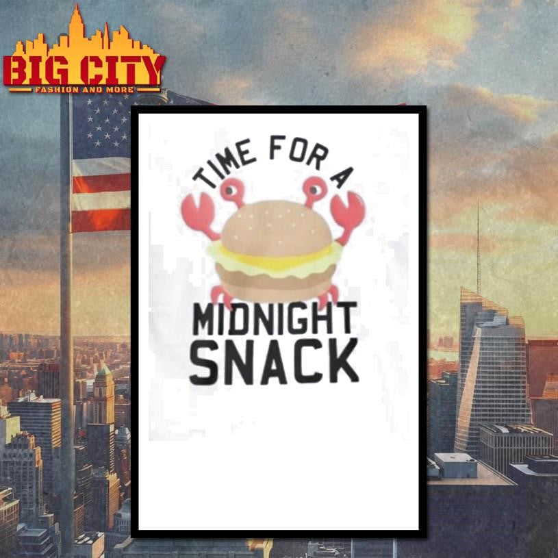 Crab Time For Midnight Snack Shirt