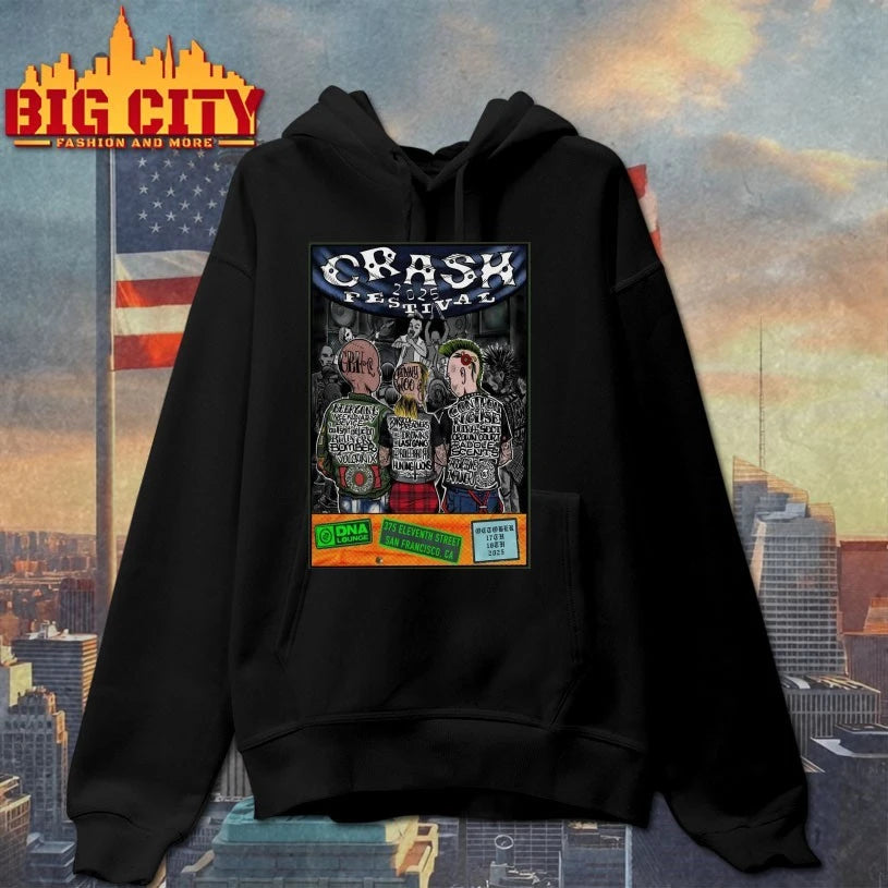 Crash Festival DNA Lounge On Oct 17-18 2025 Poster shirt