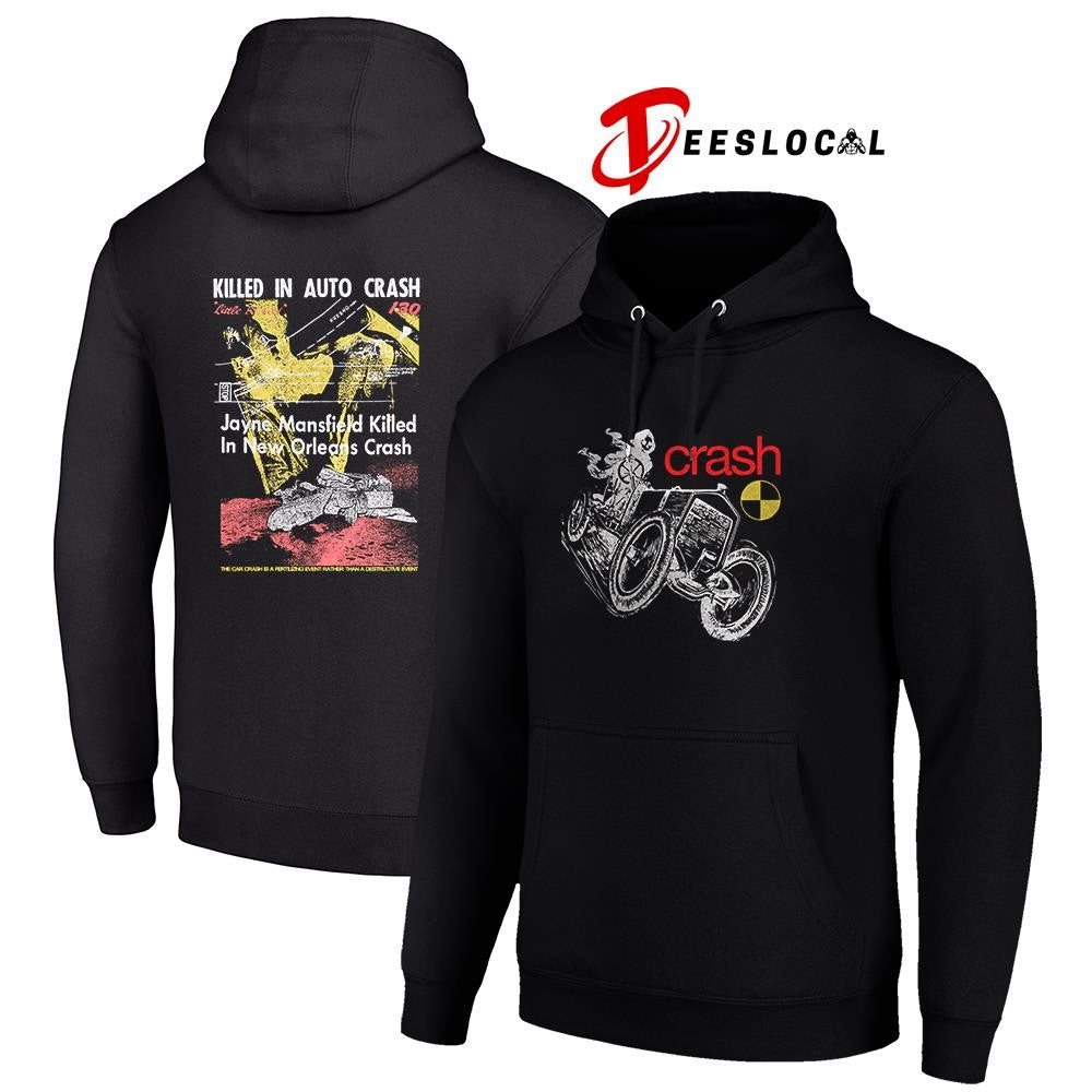 Crash film star James Dean killed in auto crach shirt