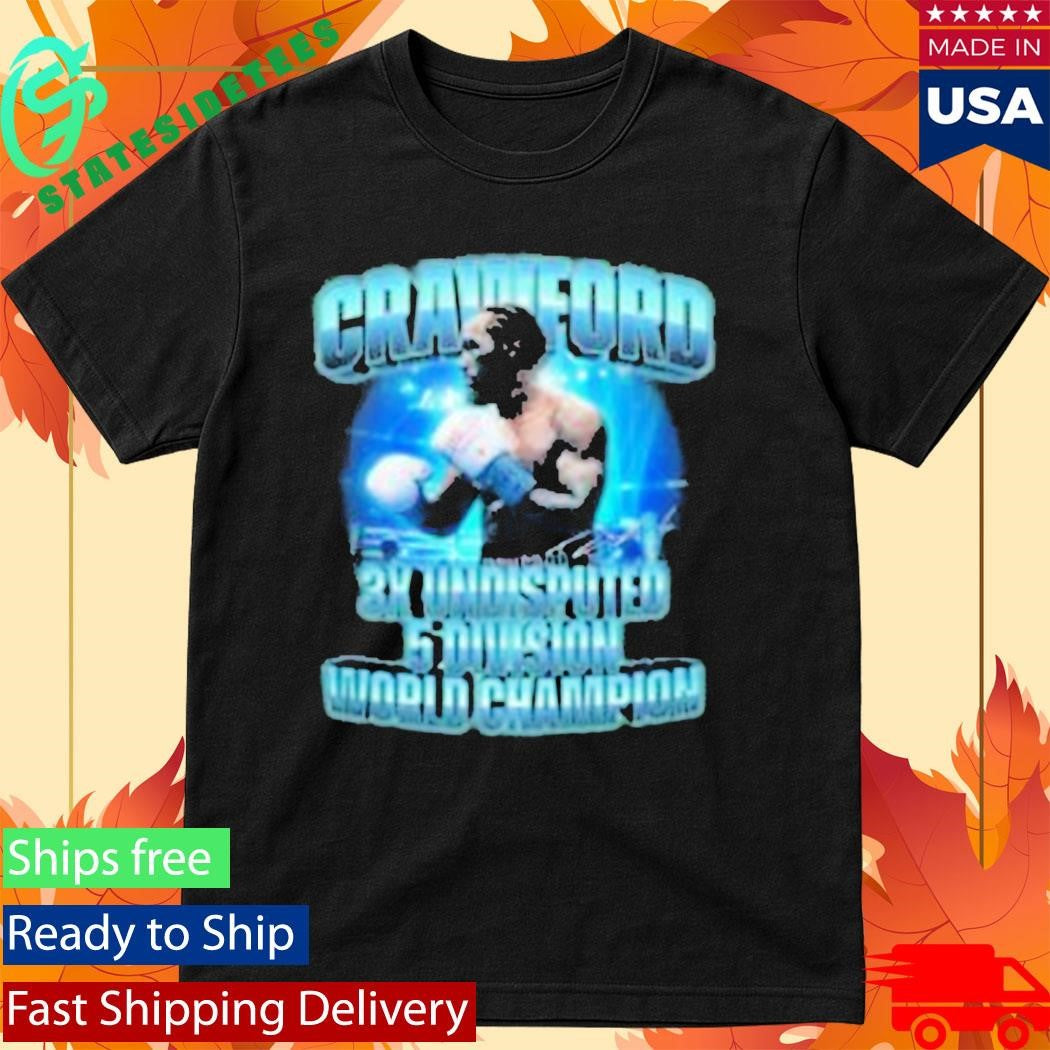 Crawford 3X Undisputed 5-Division Champion Shirt