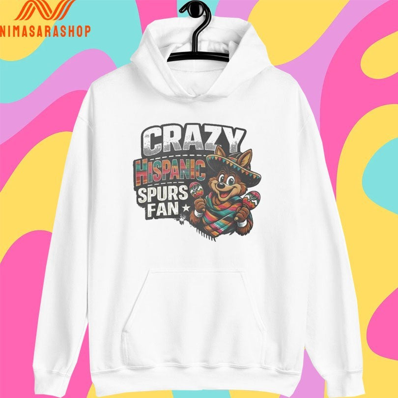 Crazy Hispanic Spurs Fan Shirts