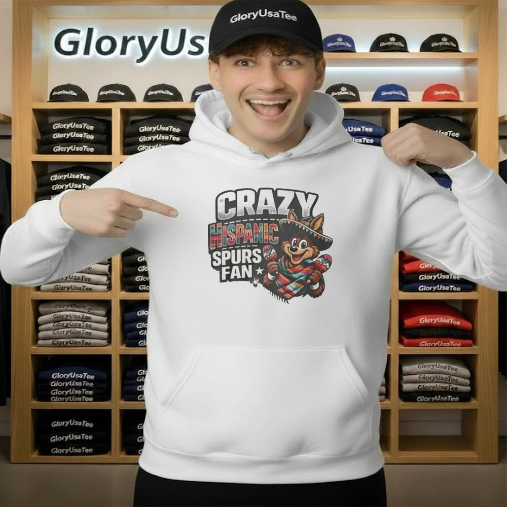 Crazy Hispanic Spurss Fan Shirt