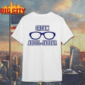Cream Abdul Jabbar Glasses Shirt