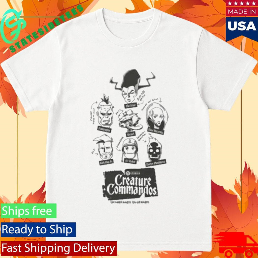 Creature Commandos Inside Dope Shirt
