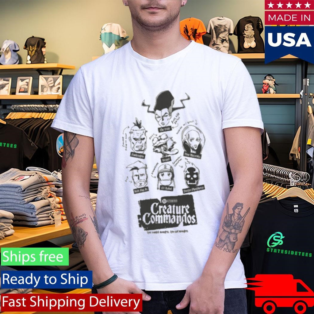 Creature Commandos Inside Dope Shirt