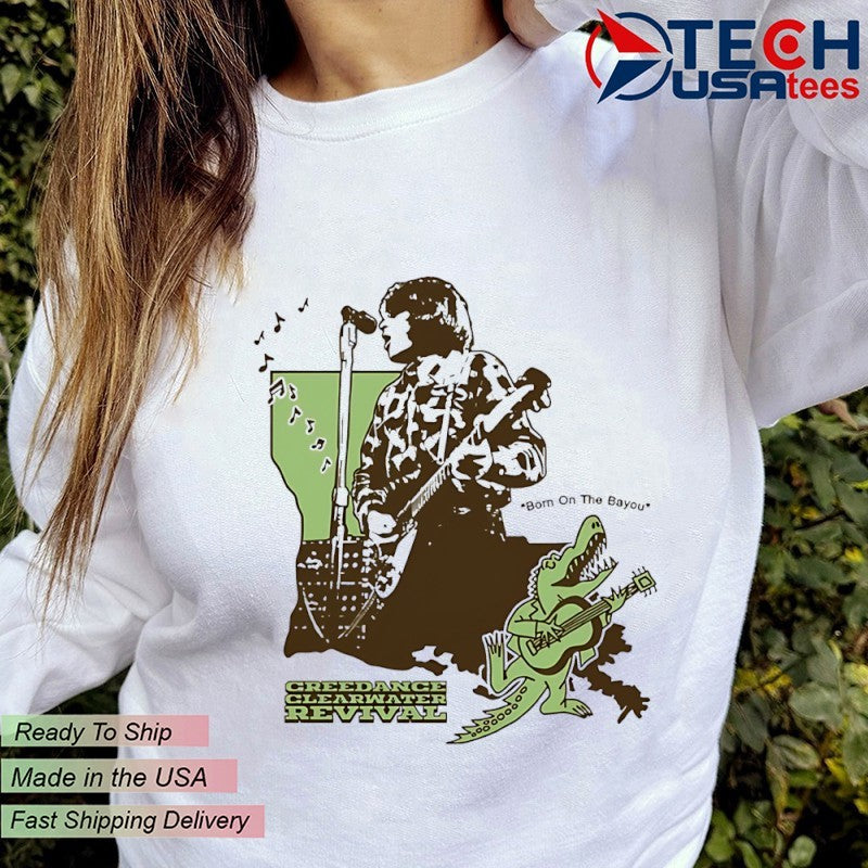 Creedence Bayou Vibes Swampy Riffs Pure CCR shirt