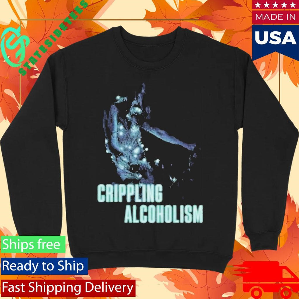 Crippling Alcoholism Bike Girl Shirt