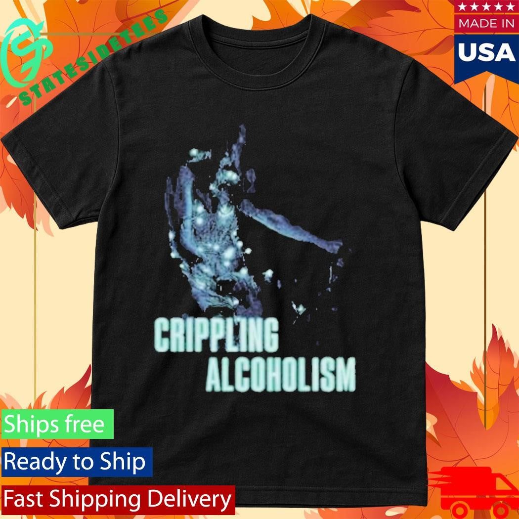 Crippling Alcoholism Bike Girl Shirt