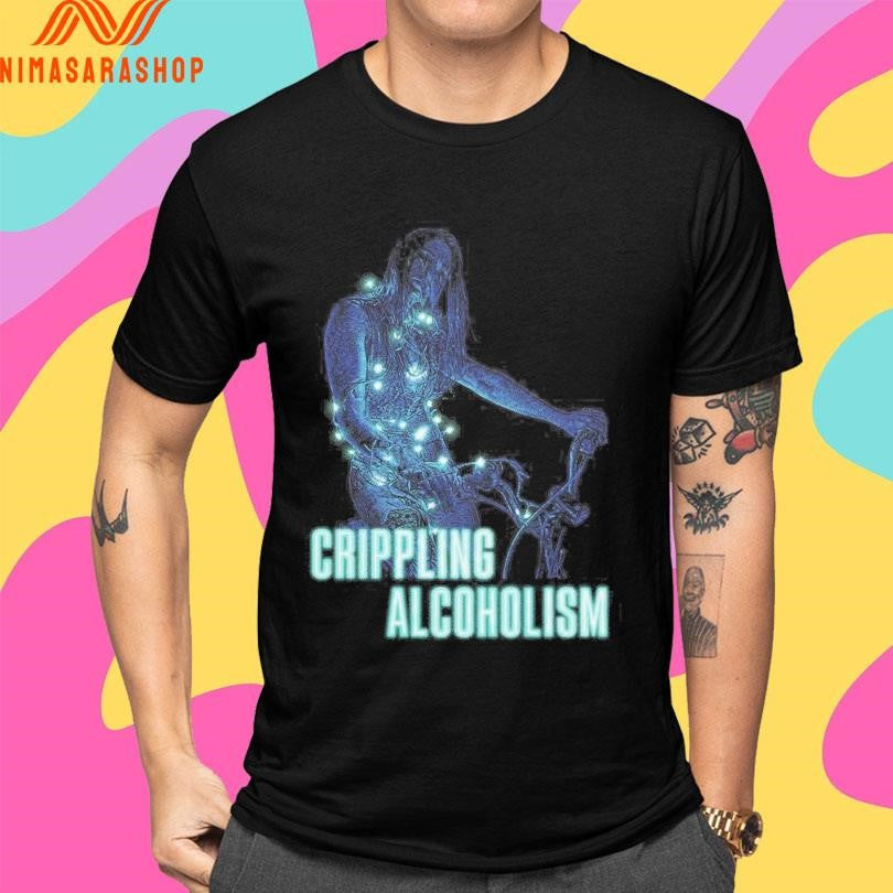 Crippling Alcoholism Bike Girl Shirts