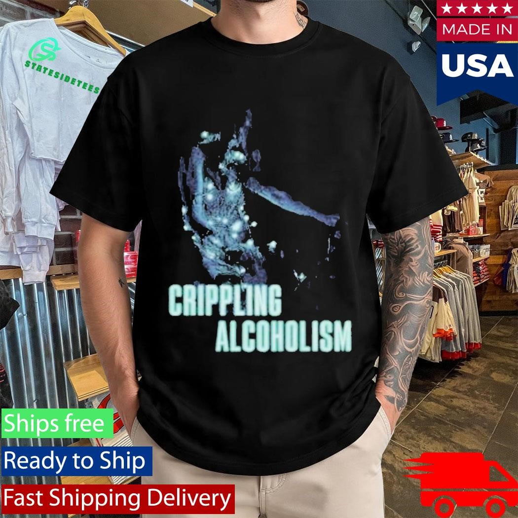 Crippling Alcoholism Bike Girl Shirt