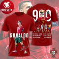 Cristiano Ronaldo 900 Goals Portugal Legend 2025 New Two Sided Shirt