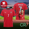 Cristiano Ronaldo Portugal Jersey 2026 Cr7 Number 7 Soccer Two Sided Shirt