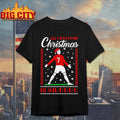 Cristiano Ronaldo all I want for Christmas is Siuuu Merry Christmas shirt