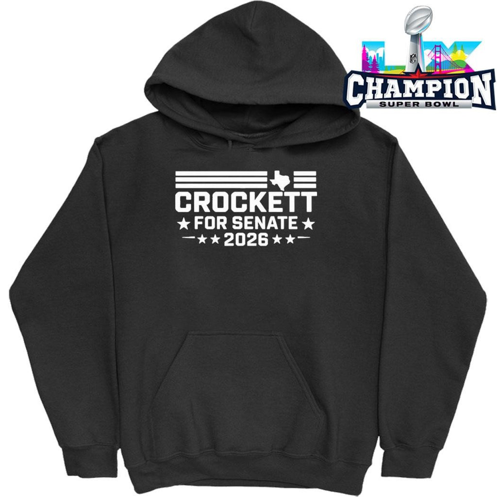 Crockett For Senate 2026 Shirt