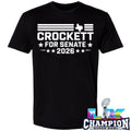 Crockett For Senate 2026 Shirt