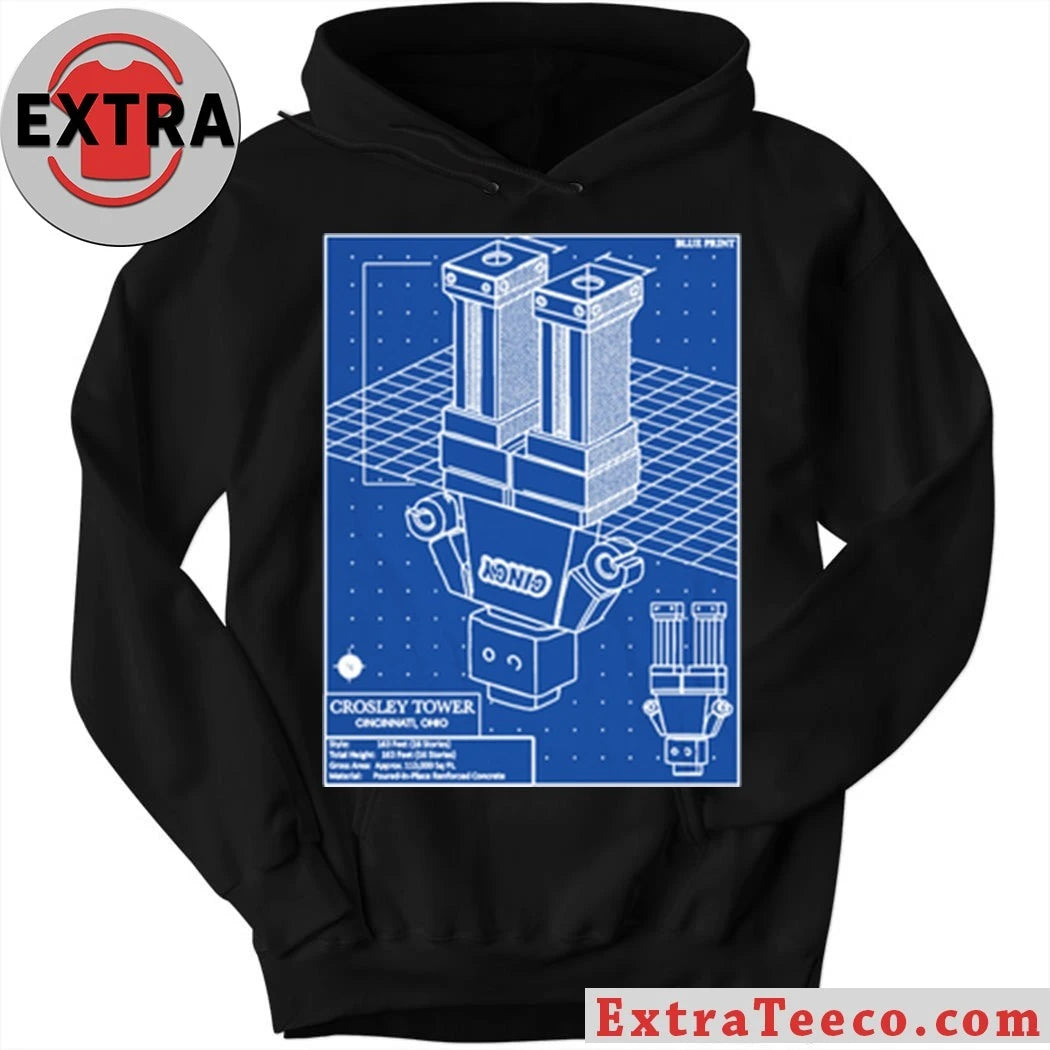 Crosley Tower Blueprint 2026 Shirt