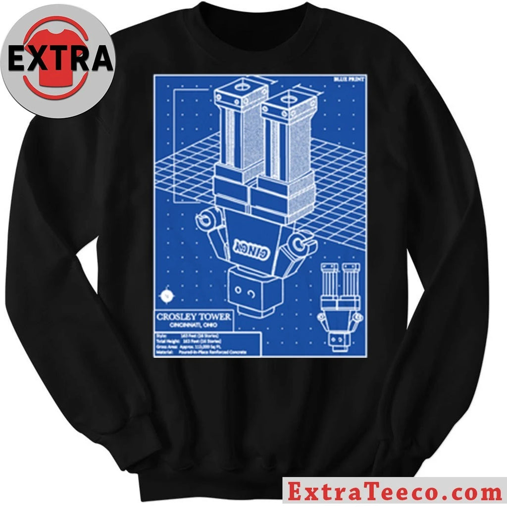 Crosley Tower Blueprint 2026 Shirt