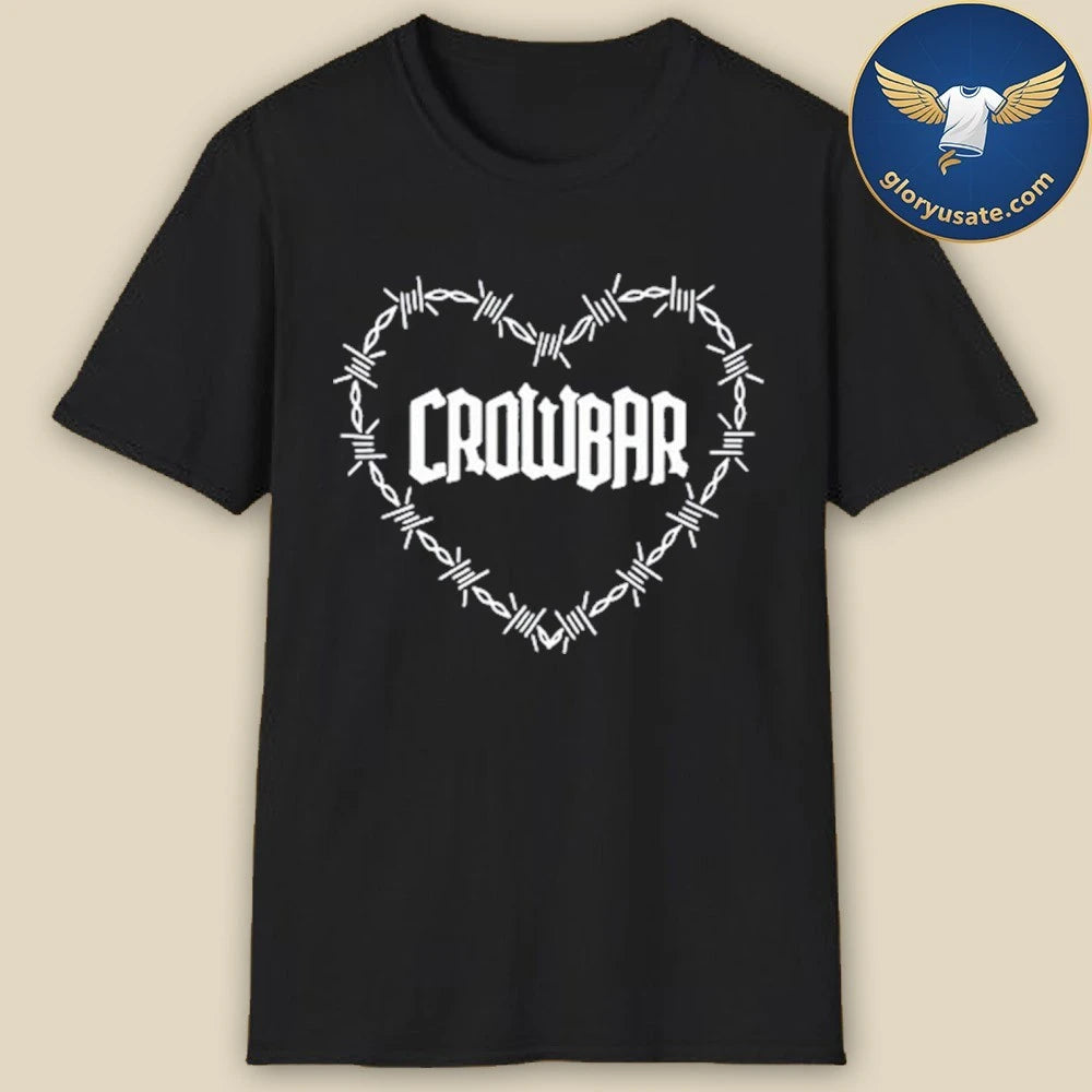 Crowbar Barbed Heart Shirt