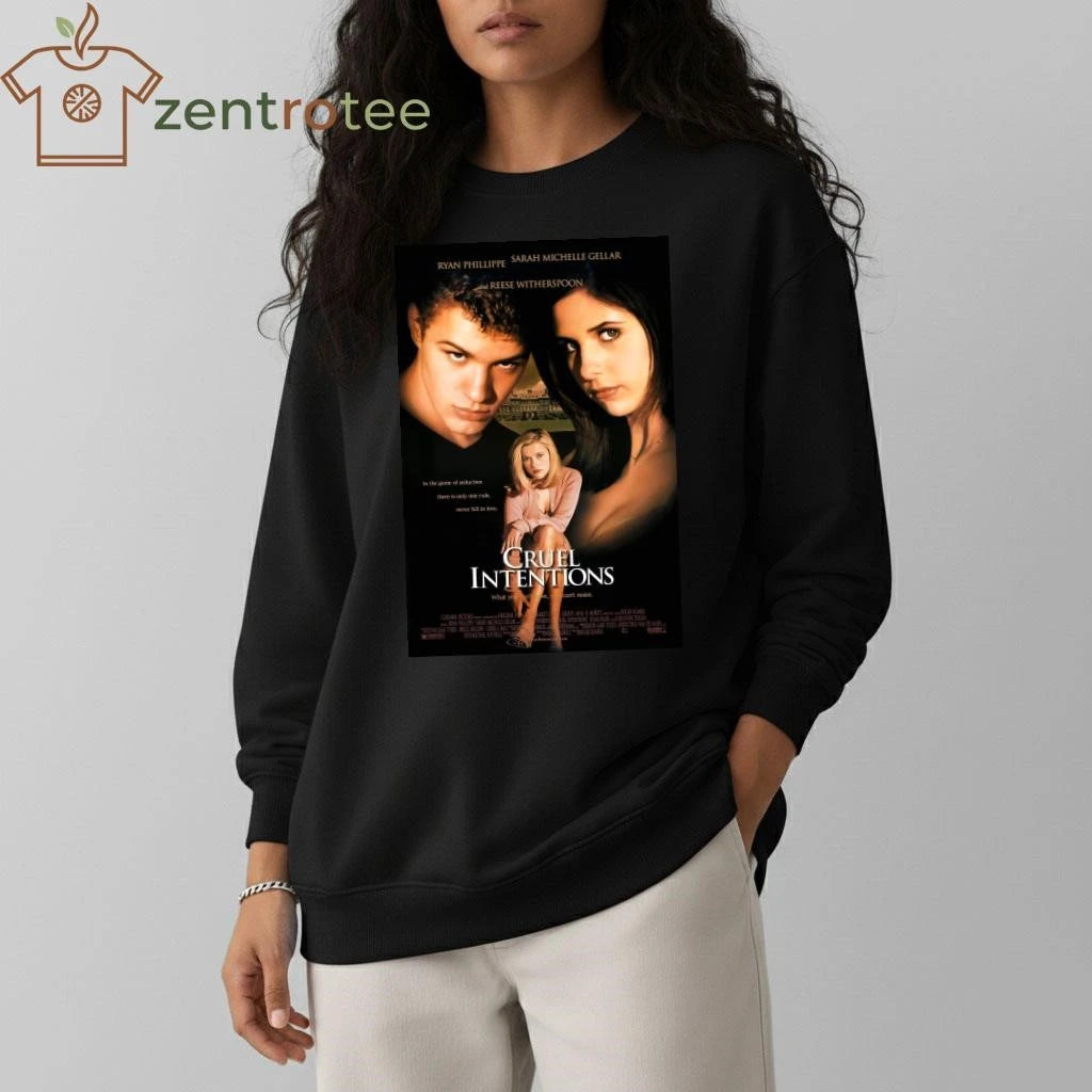 Cruel Intentions’ starring Sarah Michelle Gellar, Ryan Phillippe, Reese Witherspoon and Selma Blair tee