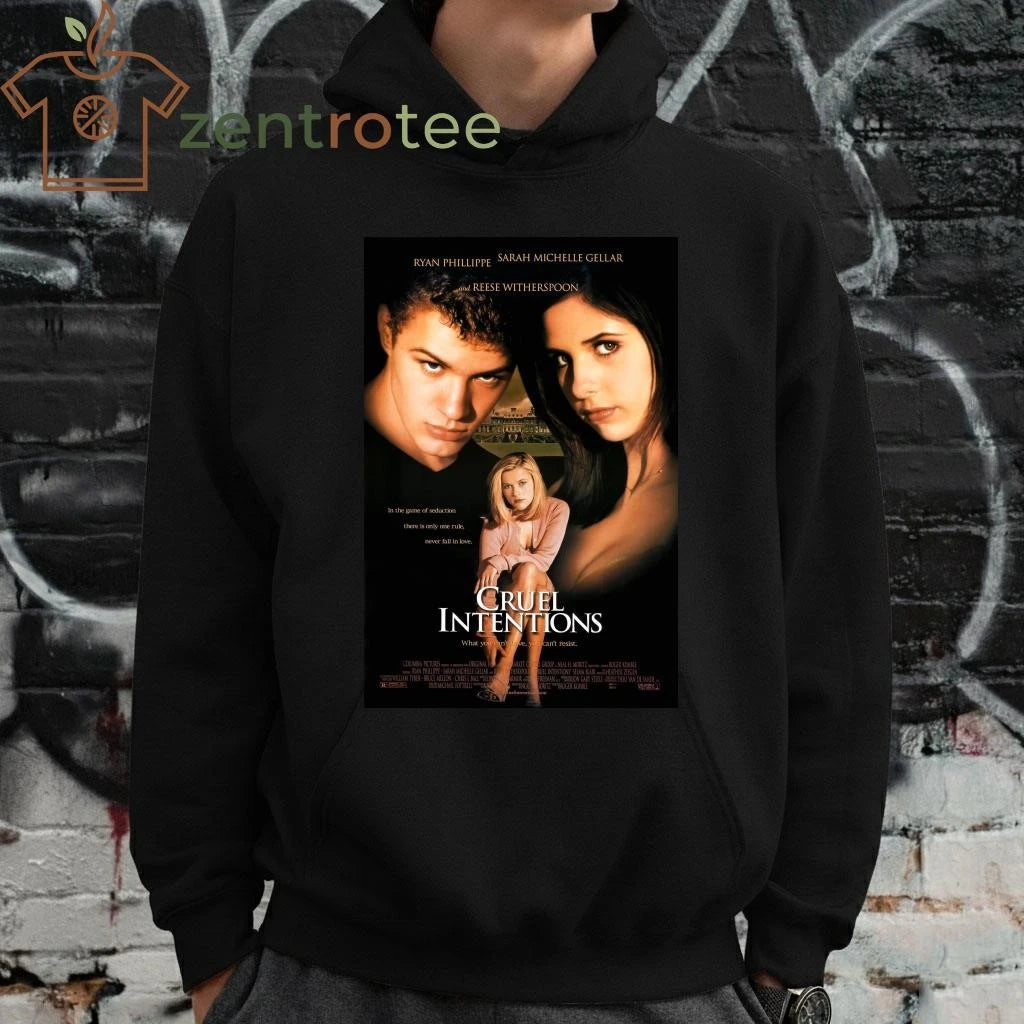 Cruel Intentions’ starring Sarah Michelle Gellar, Ryan Phillippe, Reese Witherspoon and Selma Blair tee