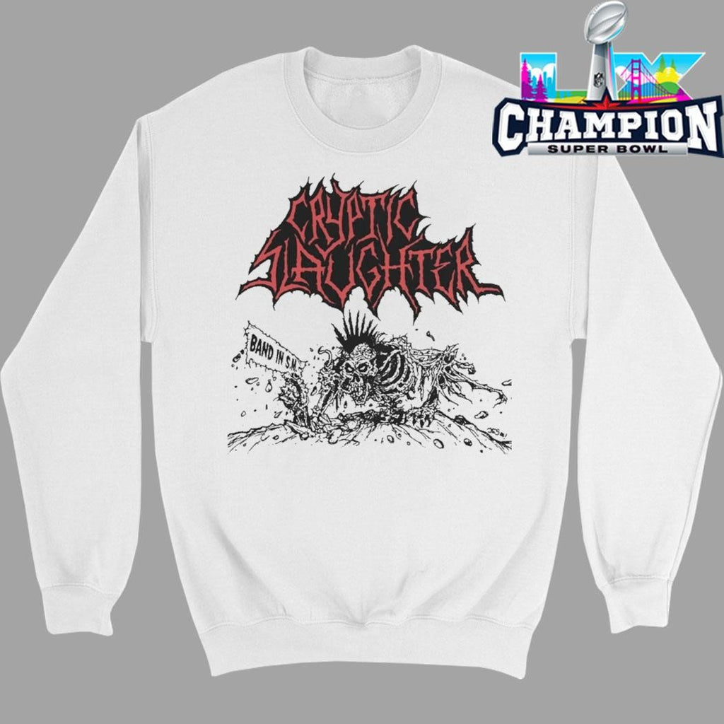 Cryptic Slaughter Band In Sm Shirt
