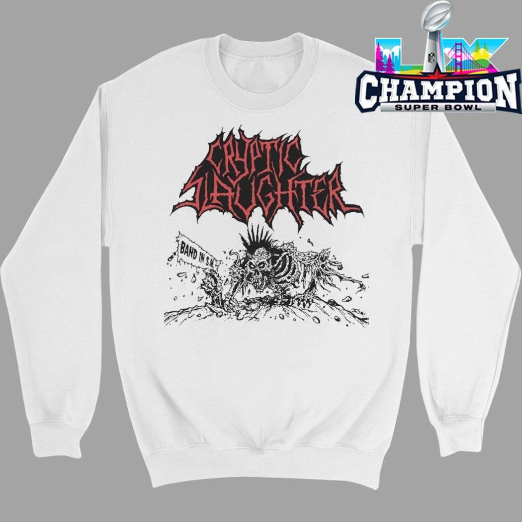 Cryptic Slaughter Band In Sm Shirt