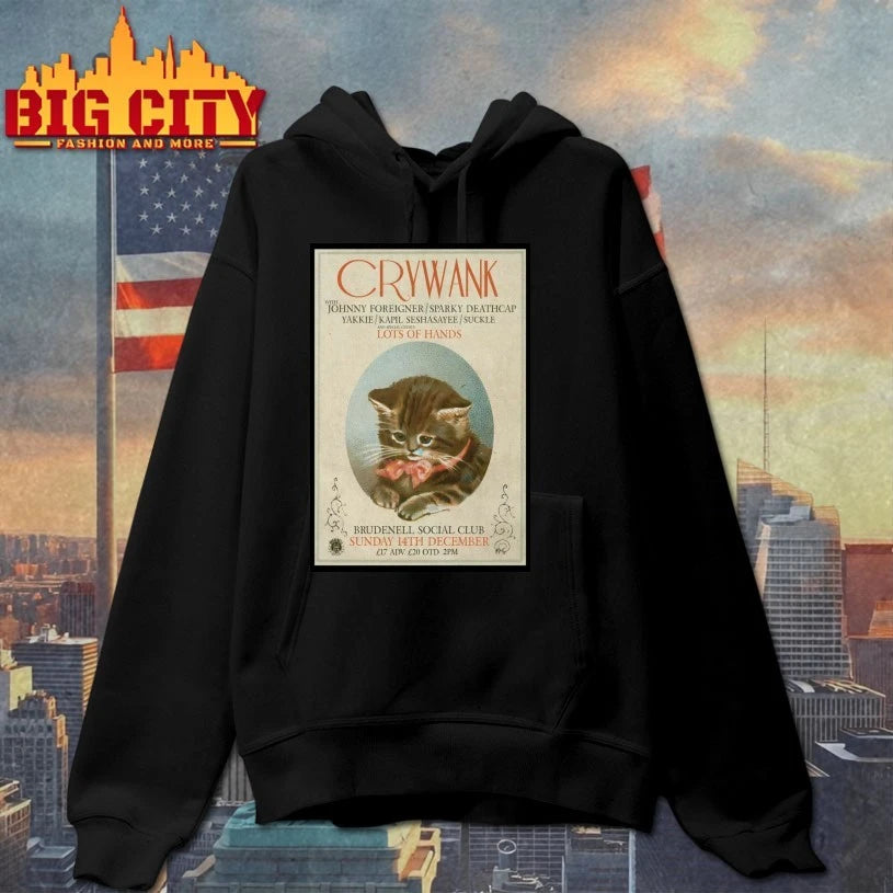 Crywank 12.14.2025 Leeds UK Poster shirt