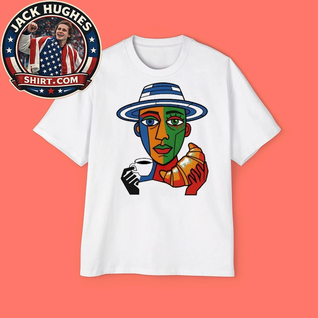 Cubist Coffee Drinker Shirt
