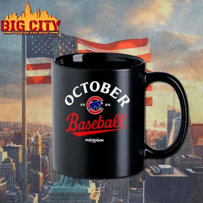 Cubs 2025 October Baseball shirts
