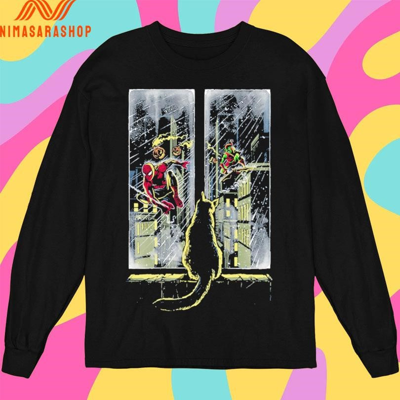 Curious Cat Superheroes Shirts