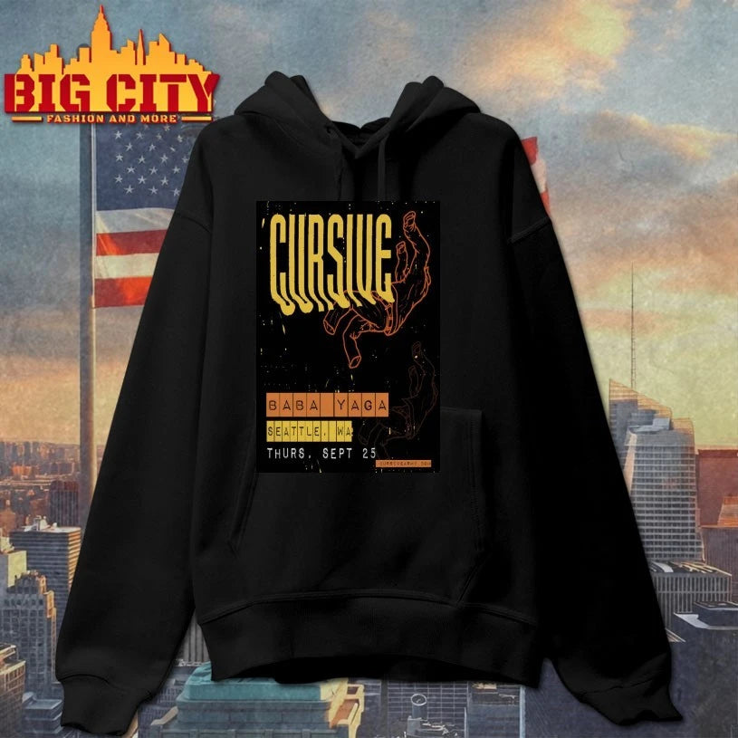Cursive Sept 25 2025 Baby Yaga In Seattle WA Poster shirt