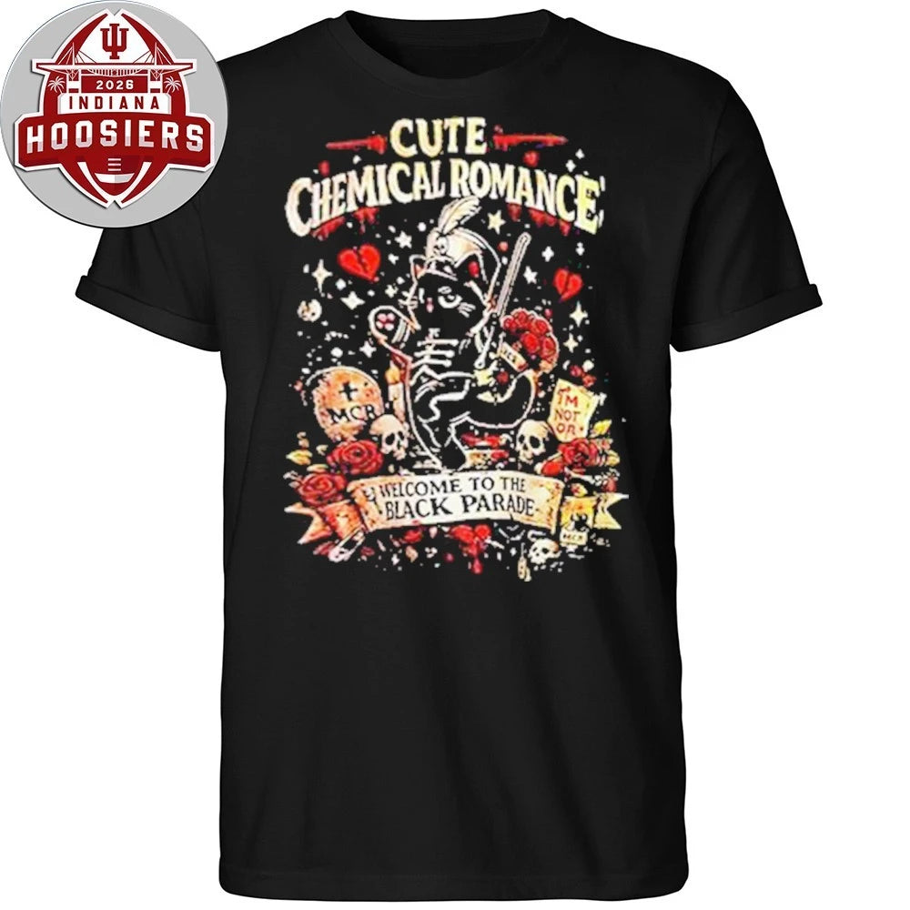Cute Chemical Romance My Chemical Romance Welcome To THe Black Parade Three Cheers for Sweet Revenge 2026 Tour Shirt