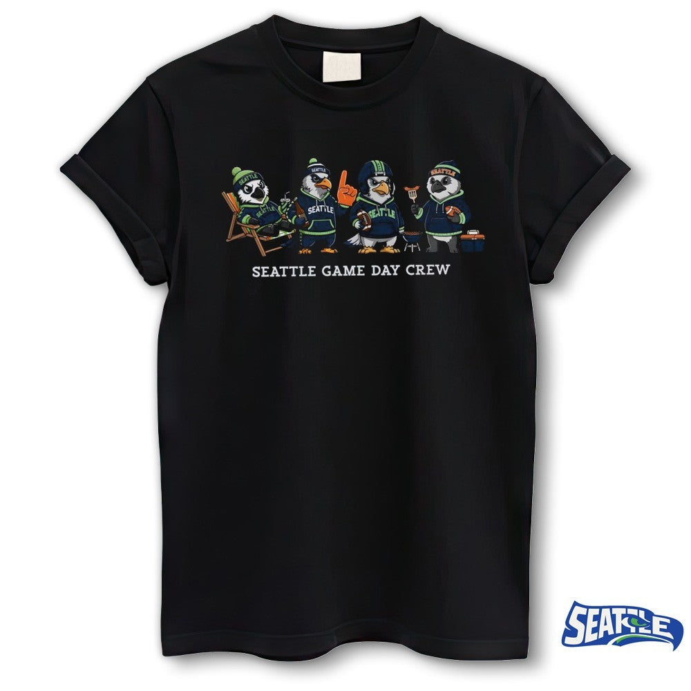 Cute Seattle Game Day Crew Seattle Fan Trendy Go Hawks shirt